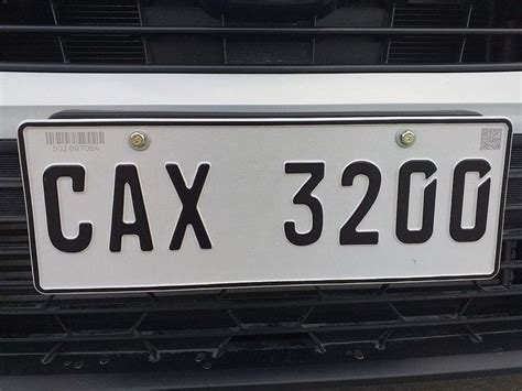 Vehicle registration plates of the Philippines .